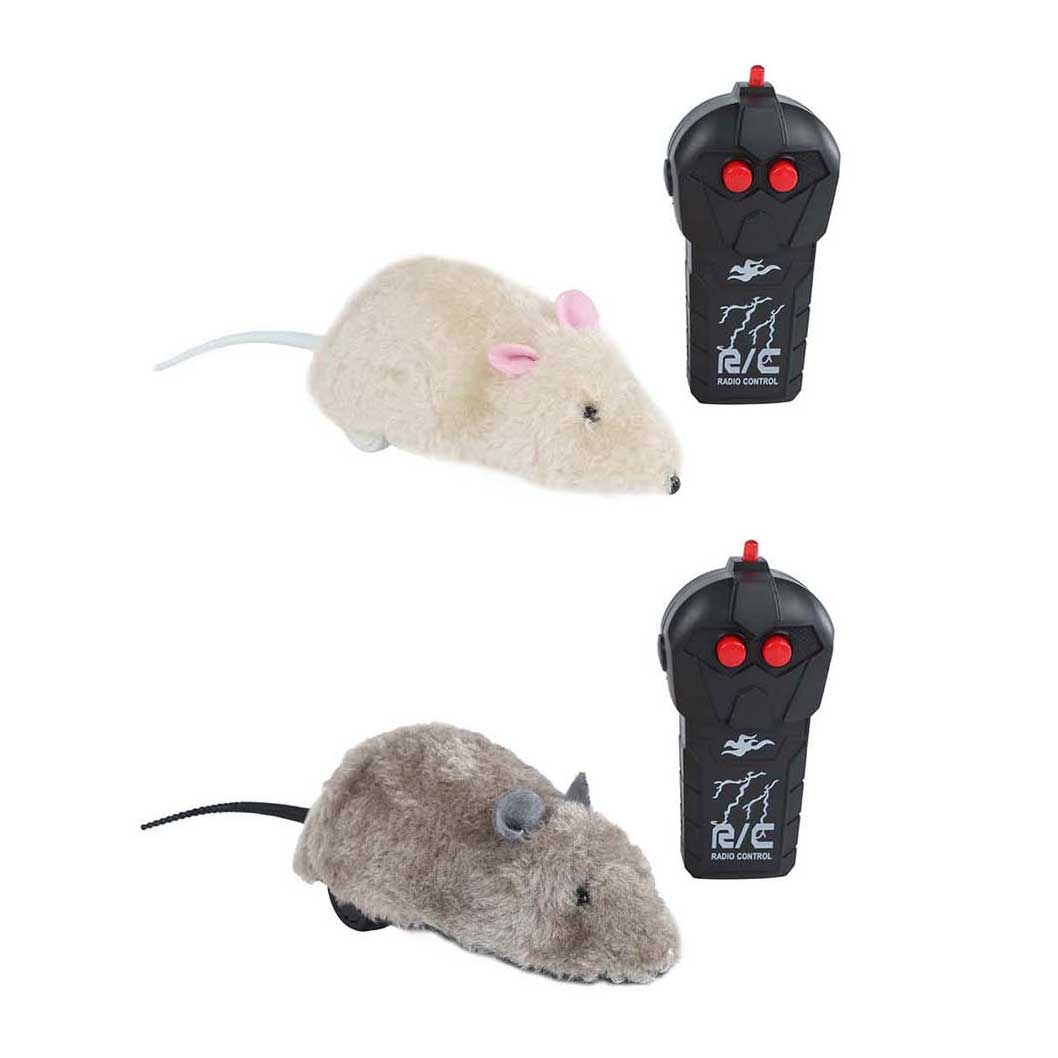 RC myš s diaľkovým ovládaním, 15 cm