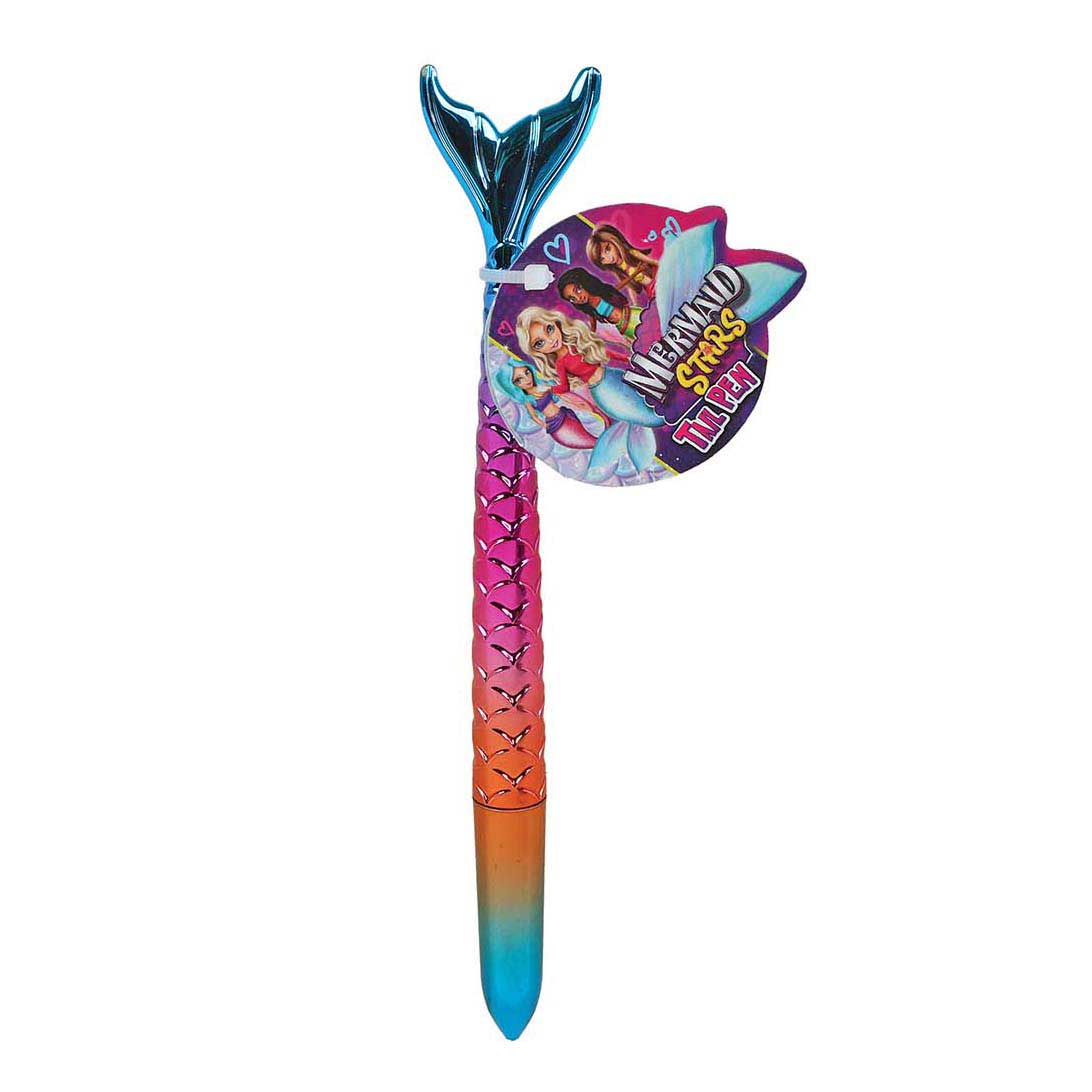 Mermaid stars pen mermaid tail