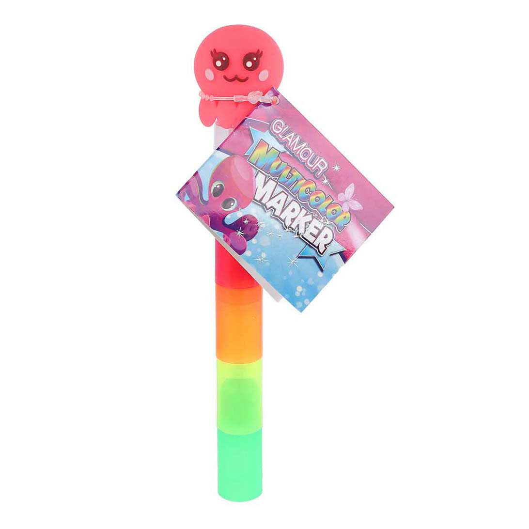 Glamour multi highlighter octopus, 19cm