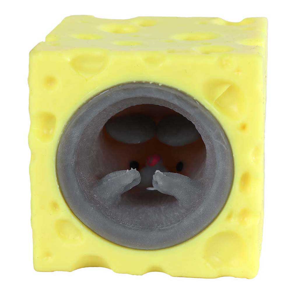 Squeeze cheese pop up muis uit kaas
