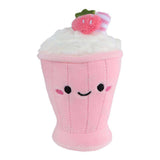 Fluffy menu pluche knuffel drankje