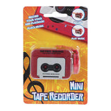 Sleutelhanger cassetterecorder - 5,5cm