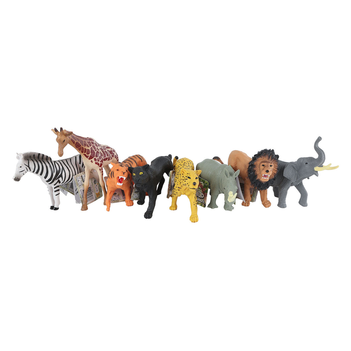Jungle Expedition Wild Animals - 8 pcs.