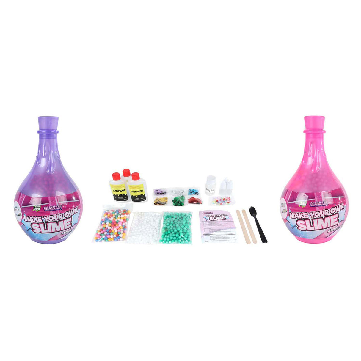 Glamour maak je eigen slijm set