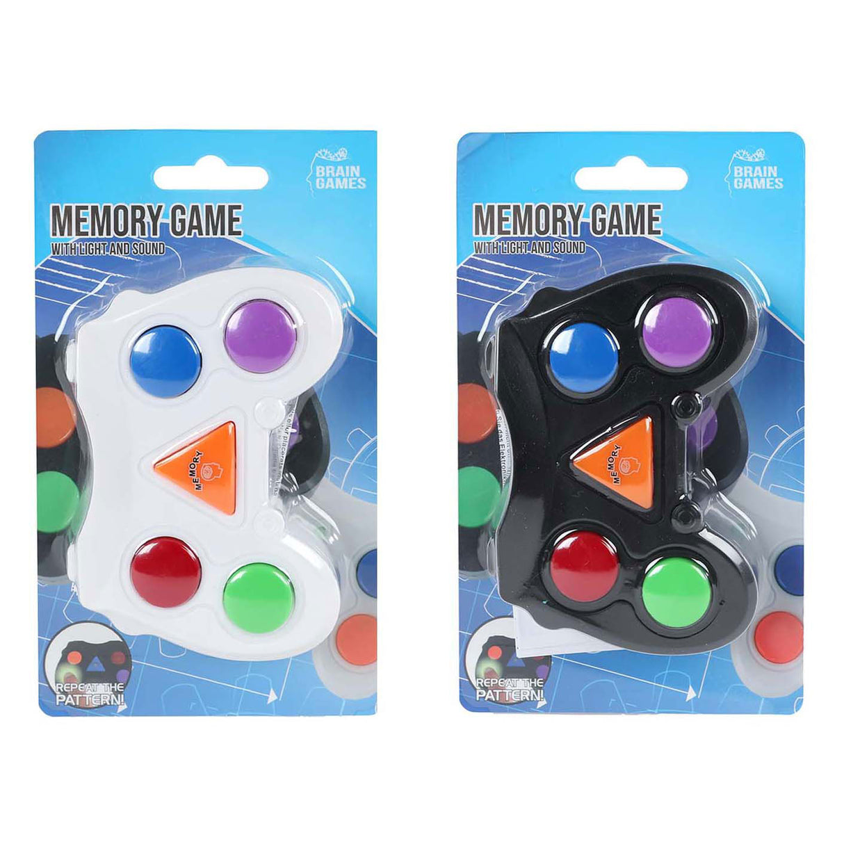 Brain games memory game licht en geluid