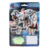 Space xplorers glow in the dark stickers - 21st.