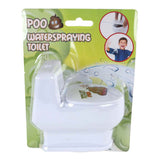 Poo toilet met drol - 10cm