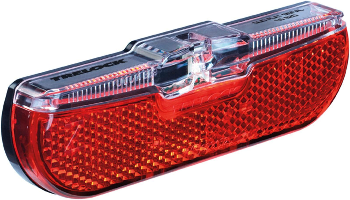 Trelock LS 614 Duo Flat Signal E-cykel bakre ljus svart 50mm
