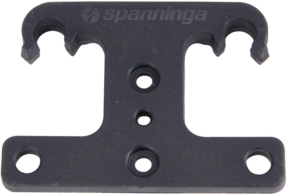 Assembly bracket rear light under saddle