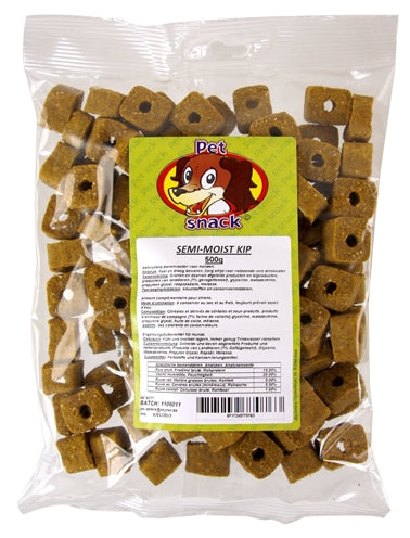 Petsnack pol-moistični piščanec