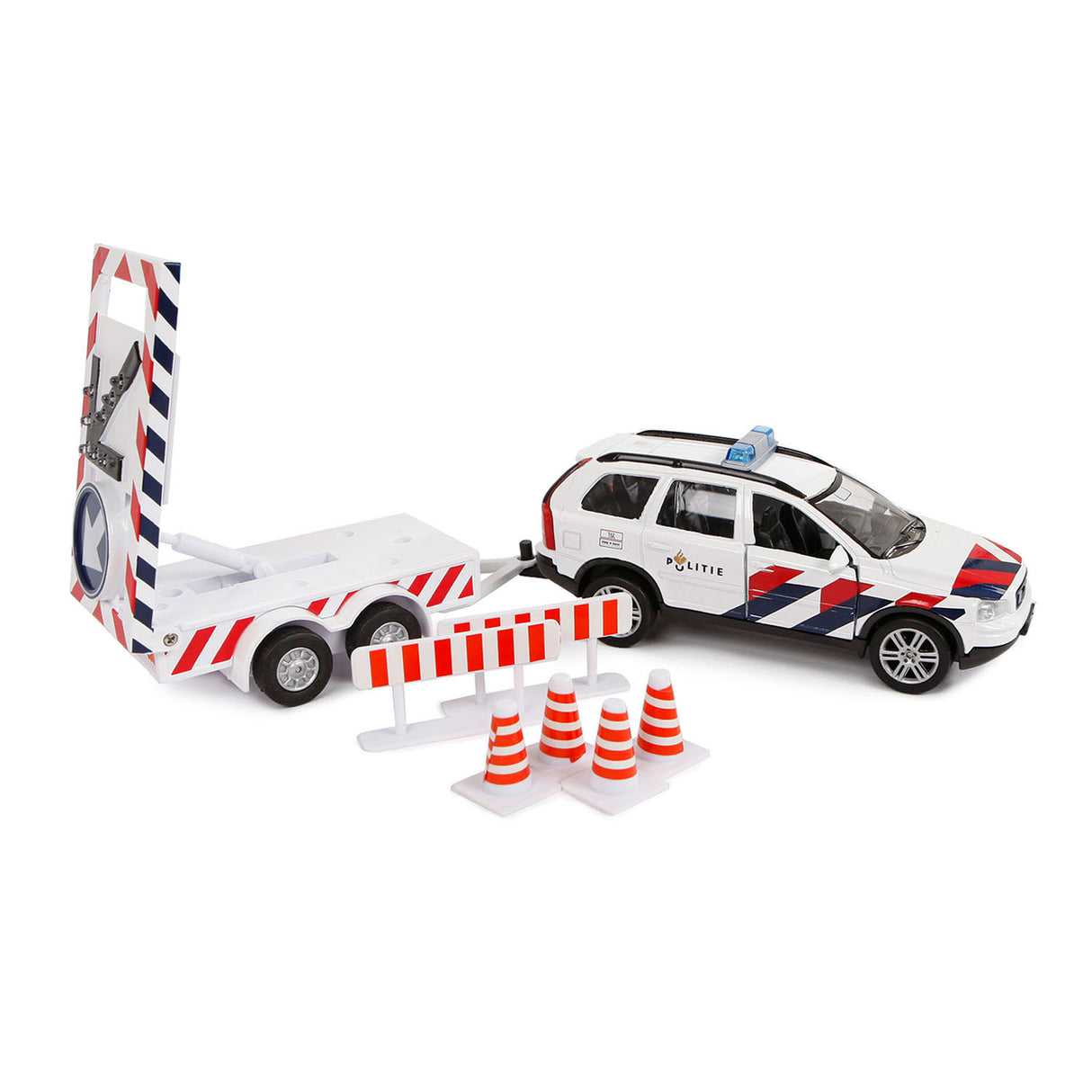 Kids Globe Globe Die Cast Police Volvo XC90 z Arrowwagen NL