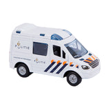 Kids Globe painevalettu poliisiauto NL, 8cm