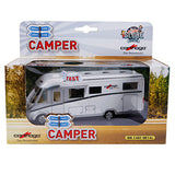 Mappamondo camper carthago pressofuso per bambini con luce, 16 cm