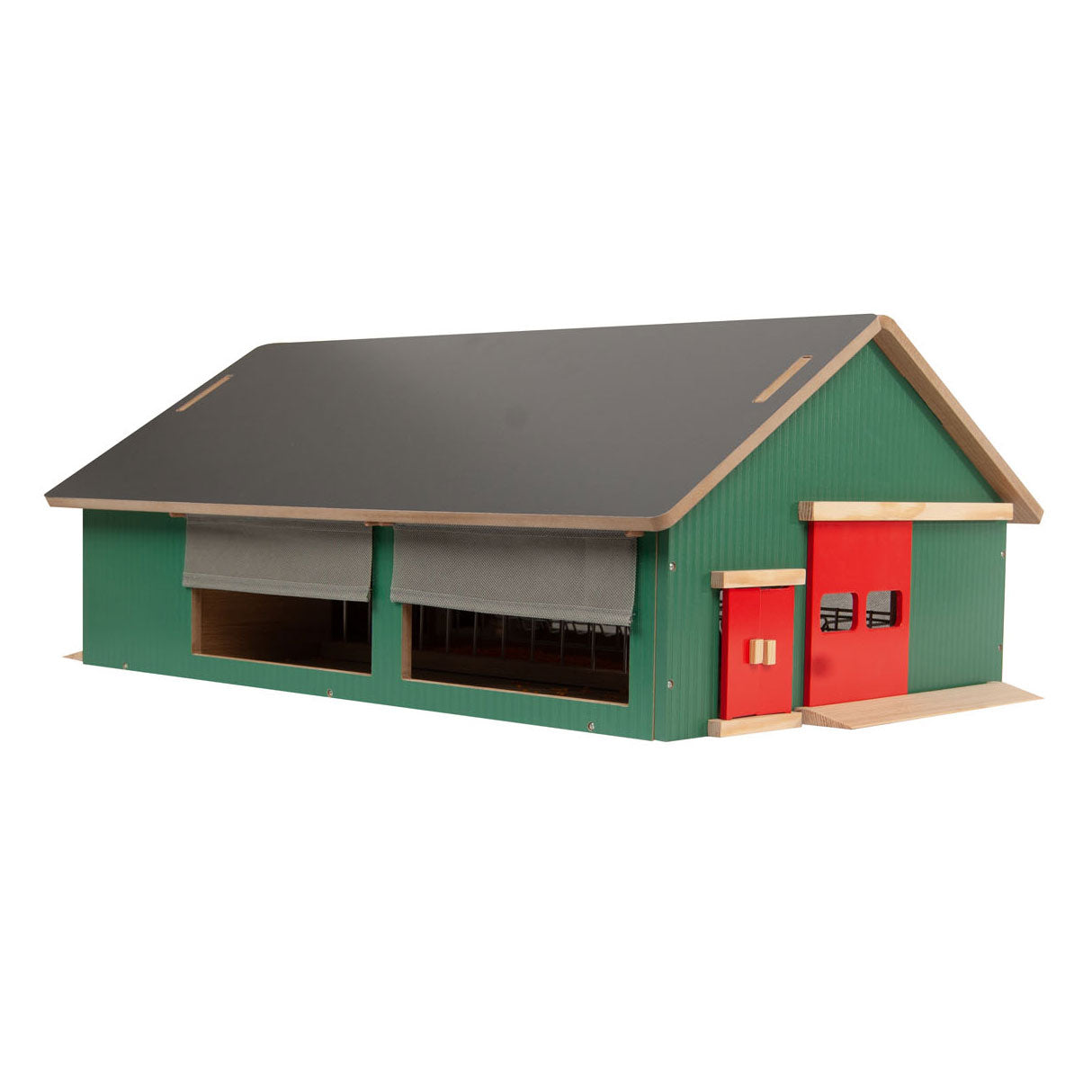 Kids Globe Stall med Windbreak Gaas 1:32