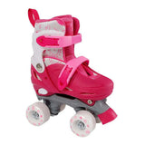Street Ritterroller Skats rosa Cutsable, Gréisst 31-34