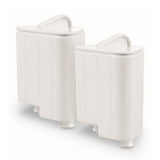 TEFAL XD9060 CARTRIDGES ANTI-MALK Station de vapeur 2 pièces blanches