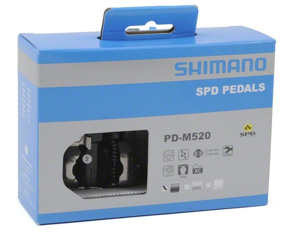 Shimano deore PD-M520 SPD MTB sort