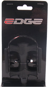 Conjunto de pedal de borda MTB plástico com borda de ferro preto