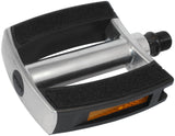 Set di pedale Marwi SP -828 Alluminio Casa Sandblock® - Nero d'argento