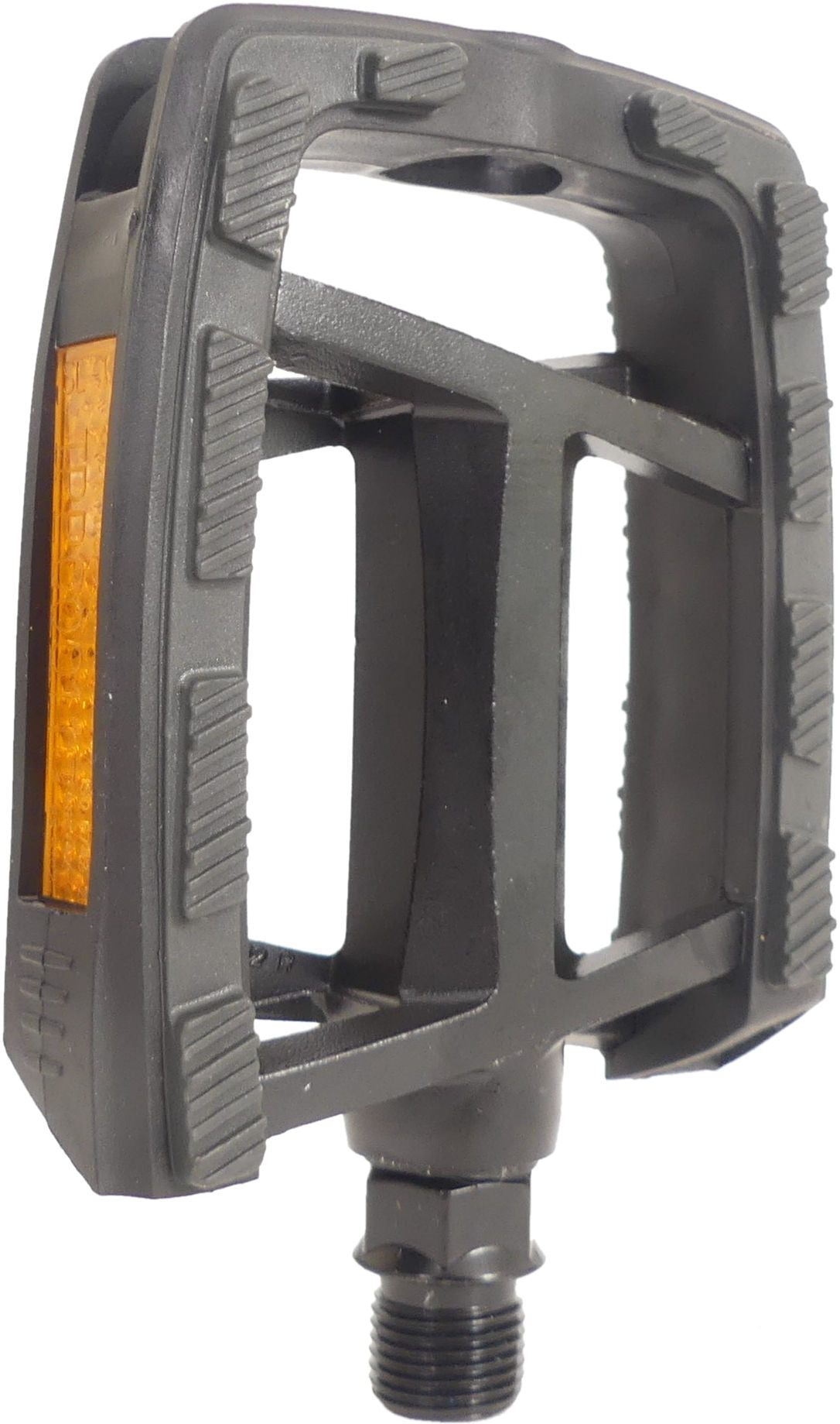 Gazelle Pedal Set FP-972 com corpo de alumínio preto preto