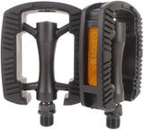 Marwi SP-821 pedal set with aluminum housing, non-slip matte black (workshop packaging)