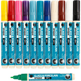 Creativ Company Glass and Porcelain States Color covering, 12st.
