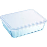 Pyrex bowl with plastic lid 0.8l