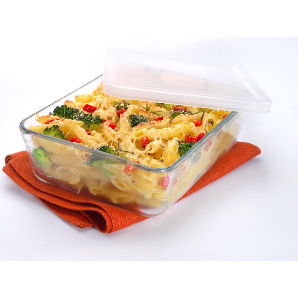 Pyrex bowl with plastic lid 0.8l