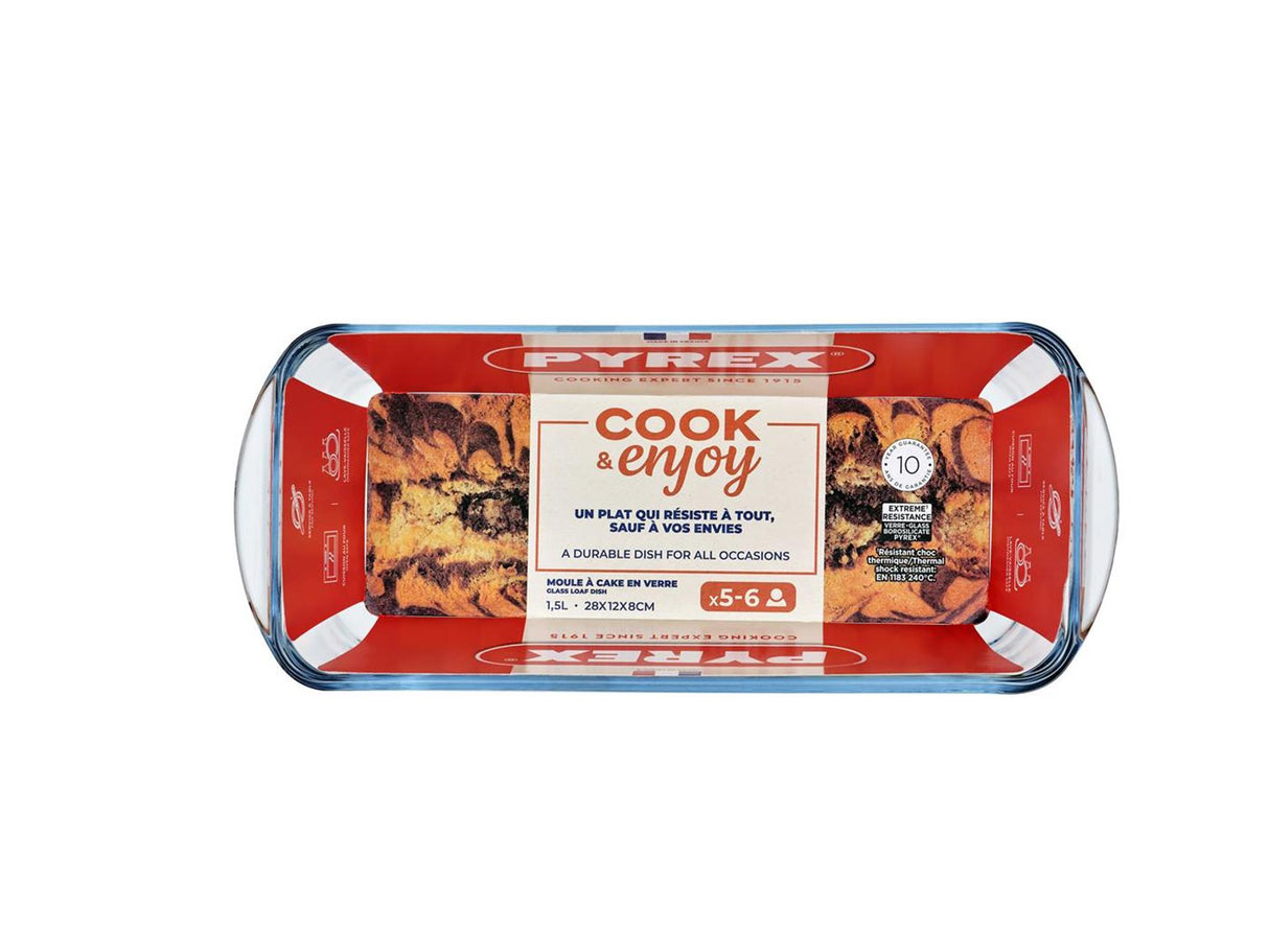 Pyrex forma na tortu 28cm 1,5l sklo
