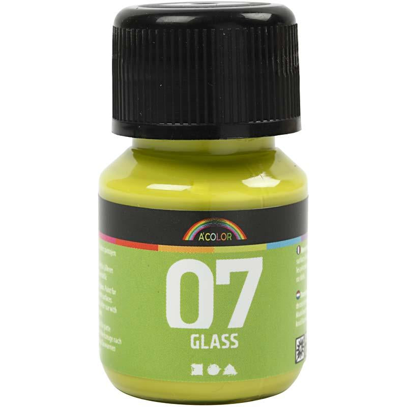 Állandó üvegfesték - Kiwi, 30 ml