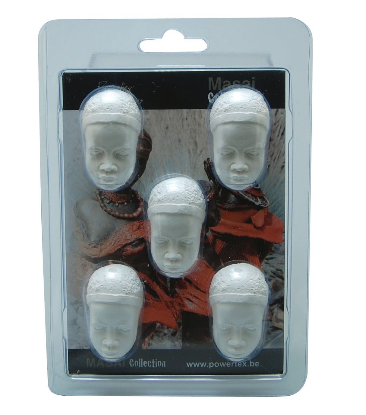 Powertex • masai collection caras 5pcs