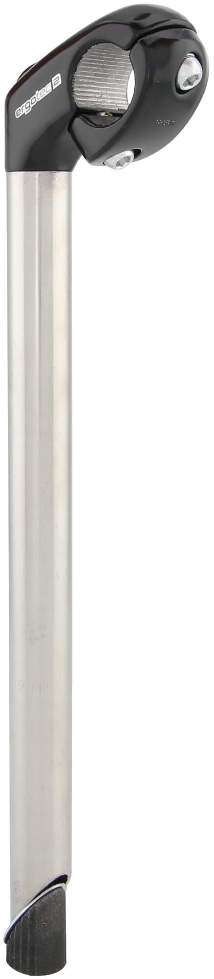 STEM ERGOTEC CAT TUBE Rustfrit stål 22,2 300 mm 22,2 mm - sort