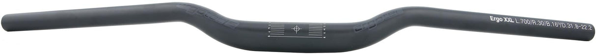 Ergotec Stiúrtha Ergo XXL 31.8mm 700mm Matt Black