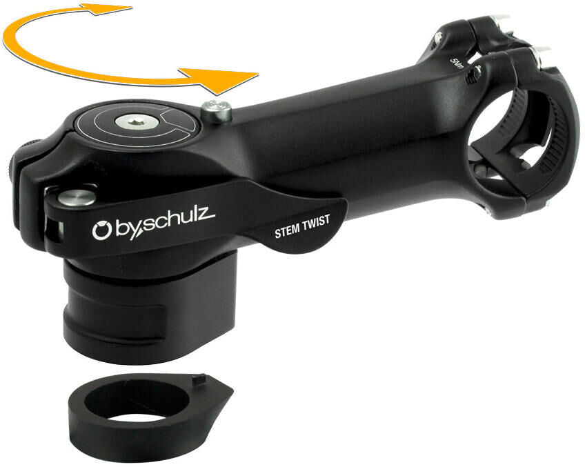 By,schulz voorbouw stem twist sds stem stem twist sds 90 31,8mm,alu,black