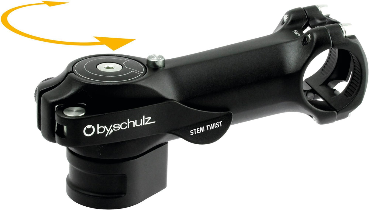 By,schulz voorbouw stem twist sds stem stem twist sds 90 31,8mm,alu,black