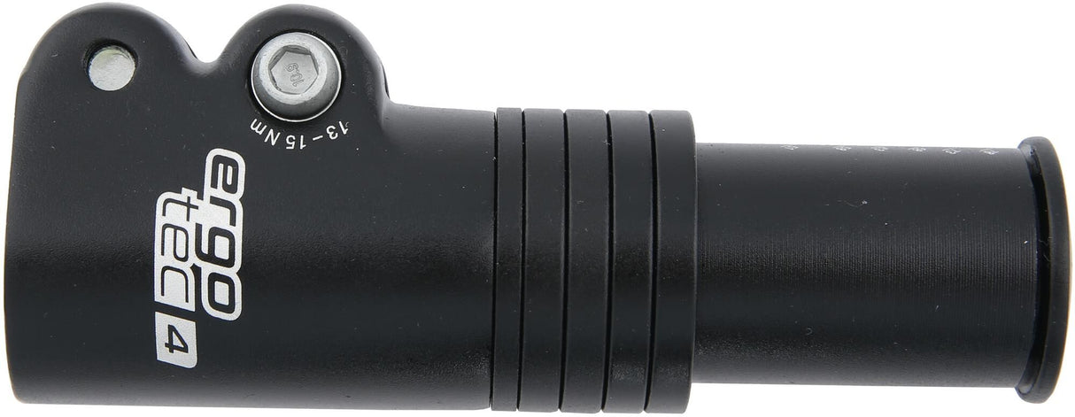 Ergotec Ahead 3-1-1 8 AL6061 T6 Stem Extension - Black Sandblasted