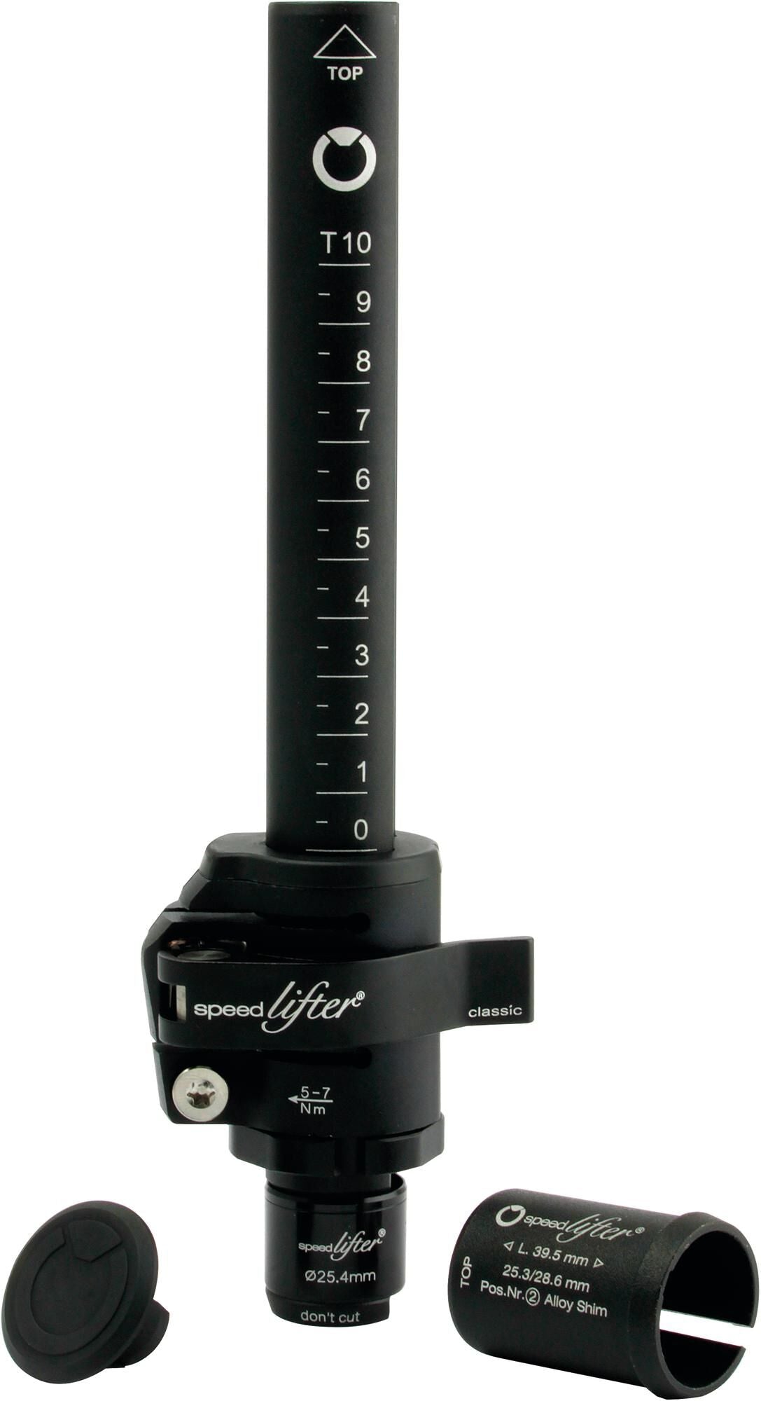 Schulz Speedlifter Classic T10 stem Extger 100 mm 25.4 28.6 mm Black