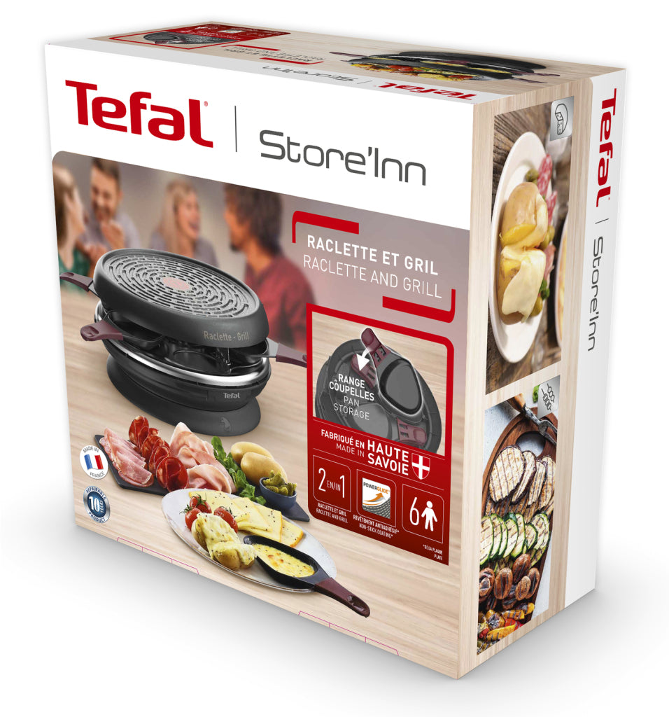 Tefal tefal re1820 trgovine'inn 6-osebna črno rjava