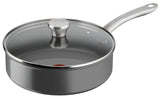 Tefal c42432 renew+ ceramic saucepan 24cm with lid