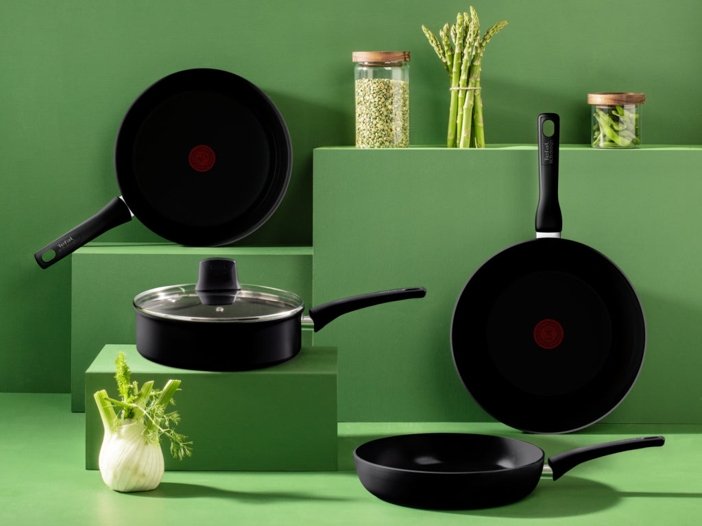 Tefal køkkengrej tefal forny sort stegepande 20 cm sort sort