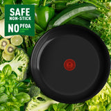 Tefal køkkengrej tefal forny sort stegepande 24 cm sort sort