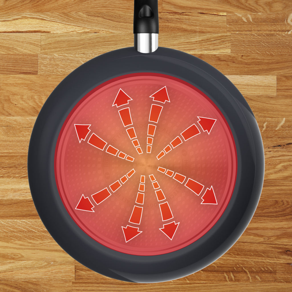Tefal C47619 Byt svart keramisk wok pan 28 cm svart