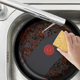 Tefal athrú friochtán dubh 24cm