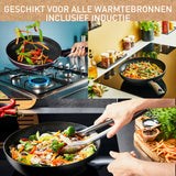 Tefal C47632 Change Black Ceramic frying pan 24 cm Black