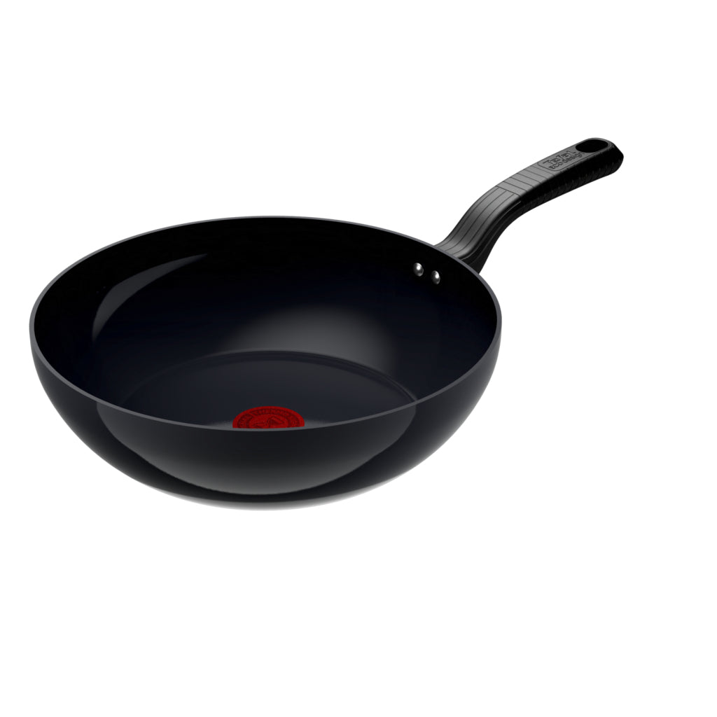 Tefal cookware tefal cook change wokpan oslash;28cm pfas-free ceramic suitable for induction large capacity