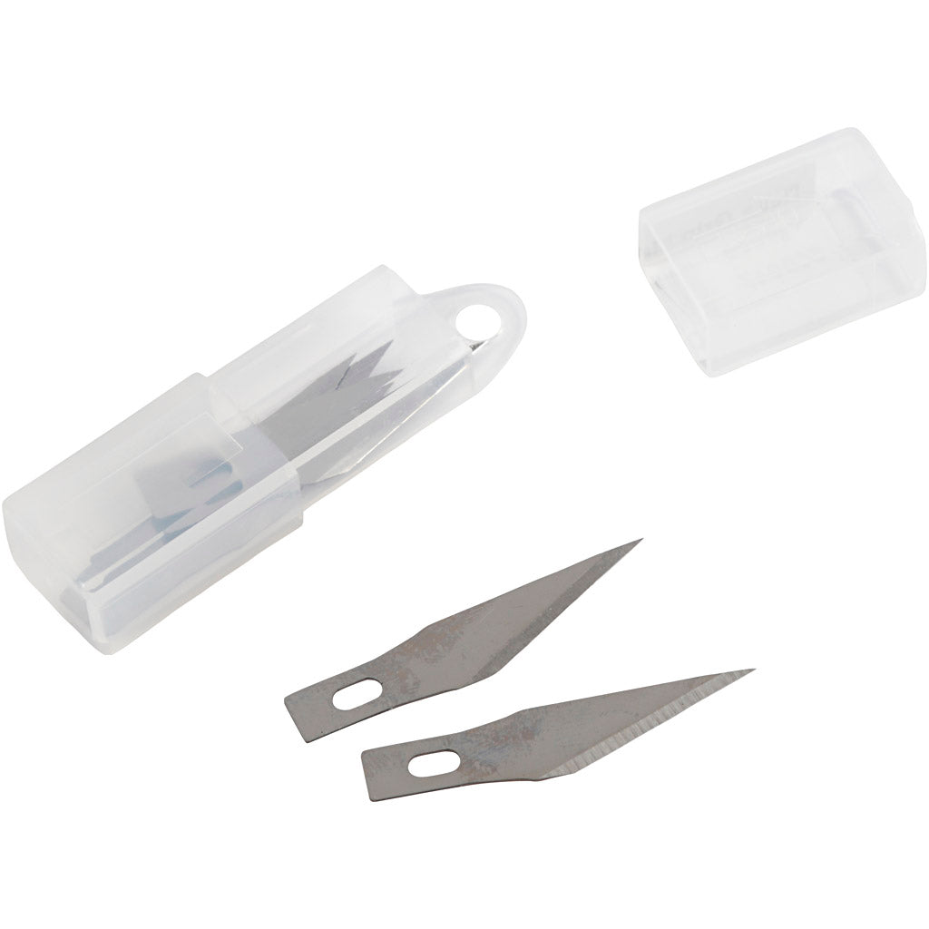 Knives for hobby knives, 5 pieces 1 box
