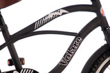Volare Black Cruiser Kinderbike - Jungen - 18 Zoll - schwarz - 95% versammelte sich