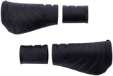 O conjunto de conjuntos de ergotec lida com Reno 92+43mm 92+43mm preto