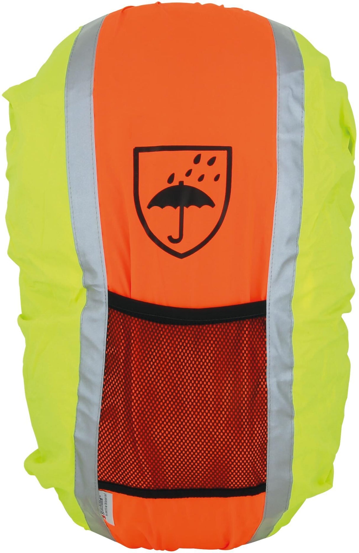 Fasi reflecterende hoes voor rugzakken reflex-backpack cover yellow orange