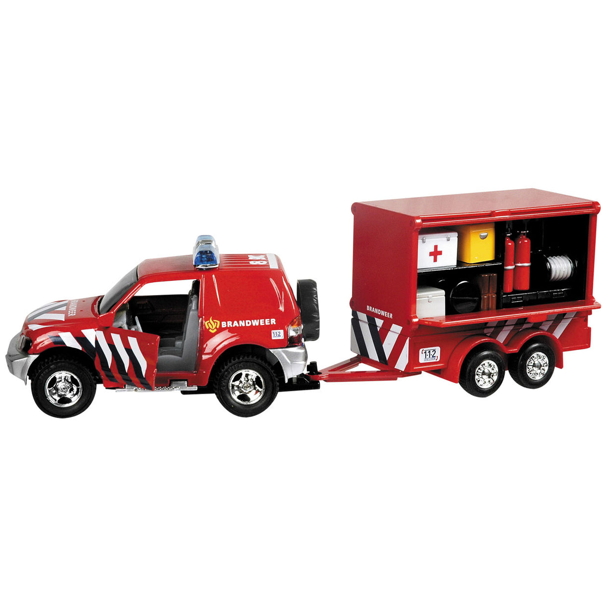 Camión de bomberos + remolque